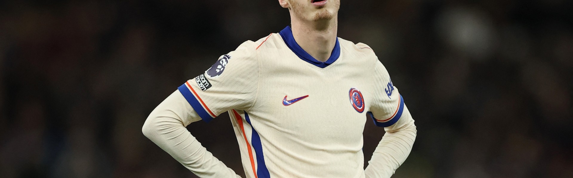 哑火！帕尔默英超近24射9正0进球 近34次关键传球+8造良机但0助攻