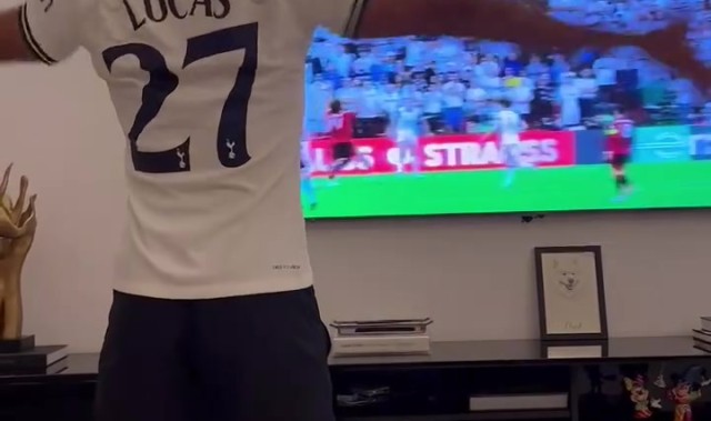 小卢卡斯通过电视直播见证热刺夺冠，2019年欧冠半决赛曾戴帽