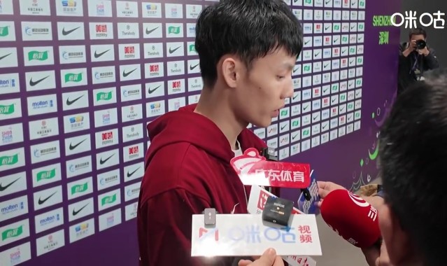 徐杰：近期训练后大家状态都很好 对明天的比赛感到很兴奋