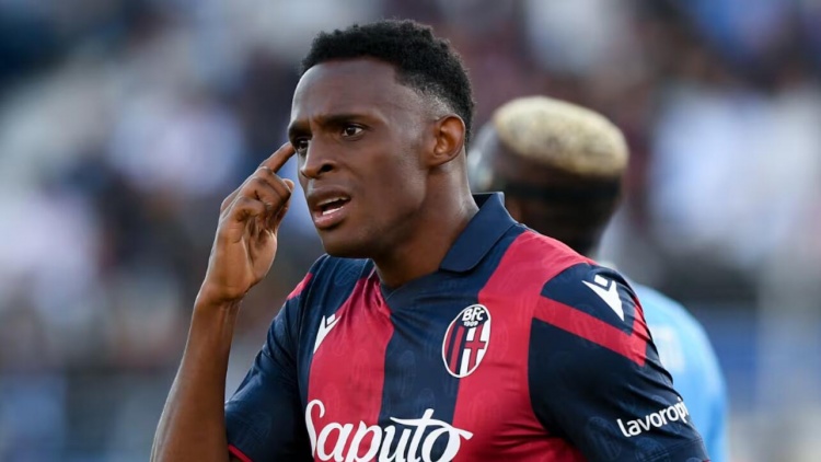 意媒:马竞有意博洛尼亚后卫卢库米,国米&尤文也对球员感兴趣