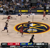 冷静！别着急！威少反击全速冲刺 飞身上篮不中&本场4中0🙃